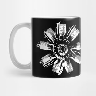 The Red Baron's Engine Mug